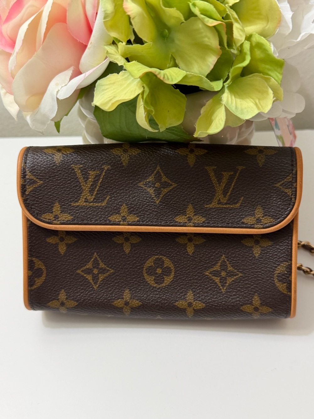 Authentic LOUIS VUITTON Monogram Florentine Fanny pack/ belt bag - Picture 8 of 14